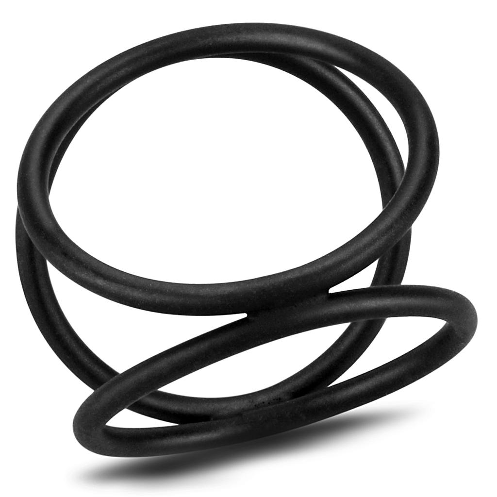 JCE4248 Ruthenium Brass Ring with No Stone