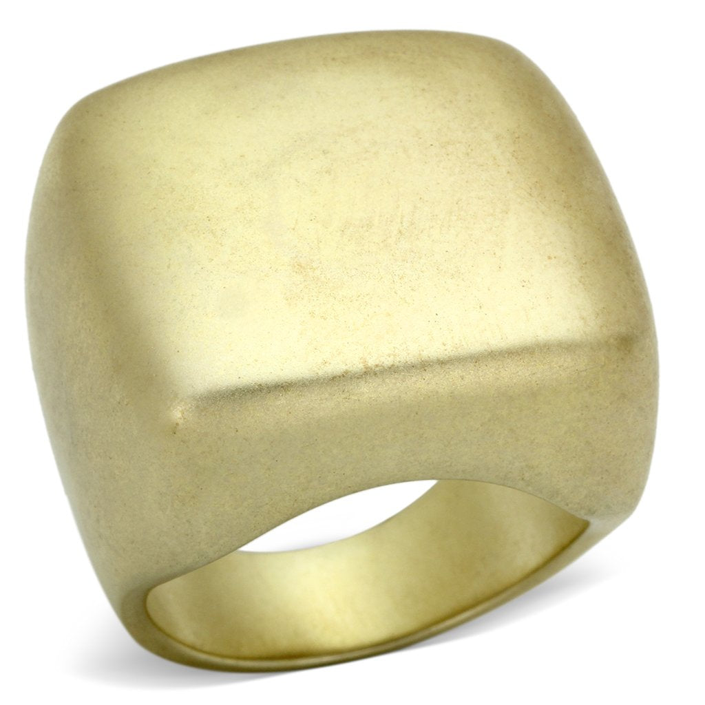 JCEA845 Matte Rhodium Brass Ring with No Stone