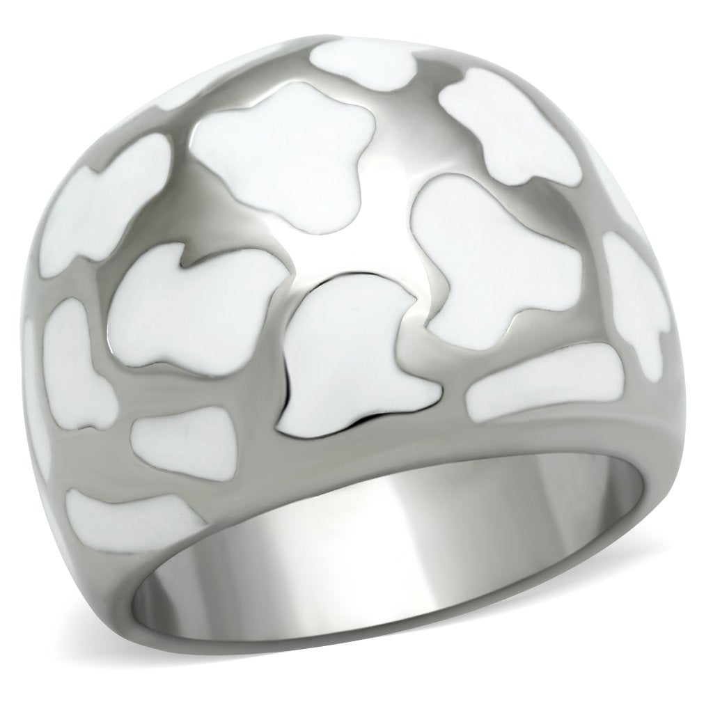 JCE217 High polished (no plating) Stainless Steel Ring with No Stone