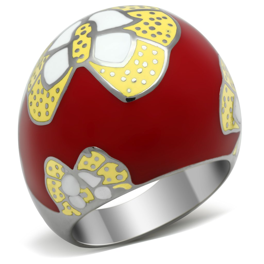 JCE247 High polished (no plating) Stainless Steel Ring with No Stone